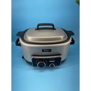 Ninja Cooking System Multi Cooker w/ Lid & Rack Open Box